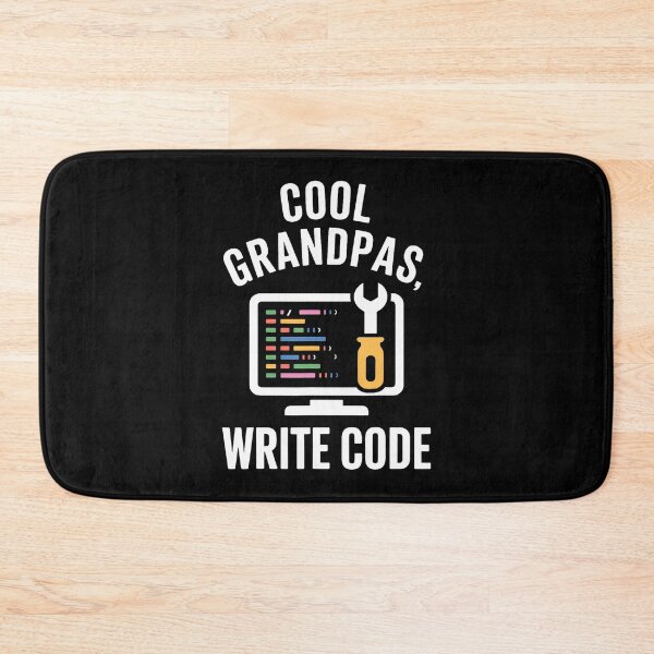 Item preview, Cool Grandpas Write Code Funny Programmer Coder designed and sold by PeggyBeverly.