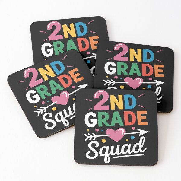 Item preview, 2nd Grade Squad Second Teacher Student Team Back To School designed and sold by Dolostope.