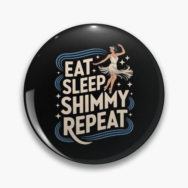Item preview, Eat Sleep Shimmy Repeat Belly Dance Joy designed and sold by FndPardaL.