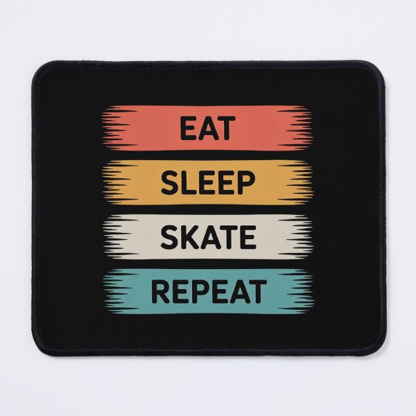 Item preview, Eat Sleep Skate Repeat - Roller Skating Skater designed and sold by FndPardaL.