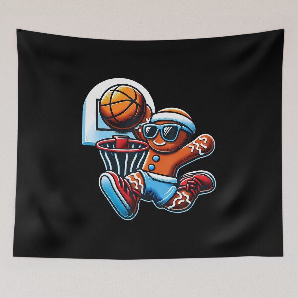 Item preview, Christmas Gingerbread Basketball Christmas For Men Boys designed and sold by SarahLeanne1.