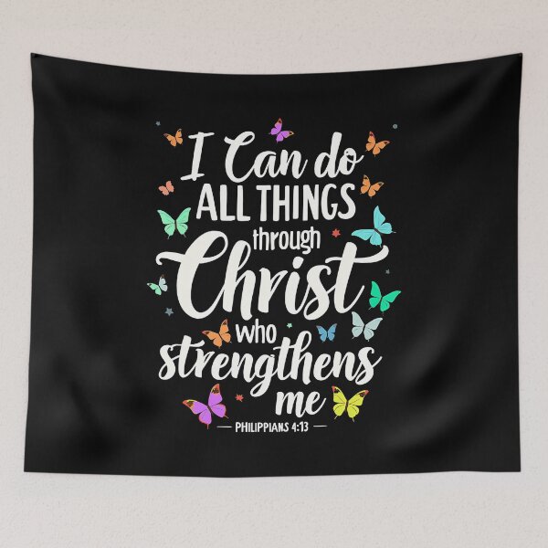 Item preview, I Can Do All Things Through Christ Who Strengthens Me designed and sold by EileenDeana.
