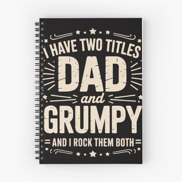 Item preview, I Have Two Titles Dad And Grumpy Father's Day Grumpy designed and sold by margaridroso.
