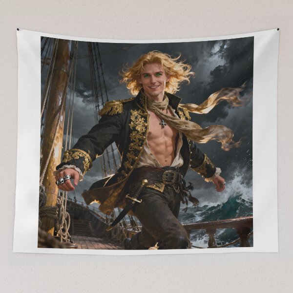Item preview, Nikolai Lantsov – The Rogue Prince of Storms designed and sold by InkloreCulture.