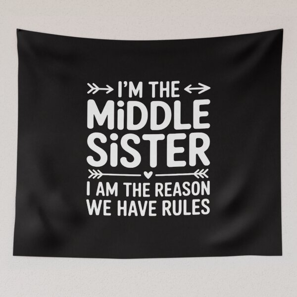 Item preview, I Am Reason We Have Rules Middle Adult 3 Sisters Matching designed and sold by margaridroso.