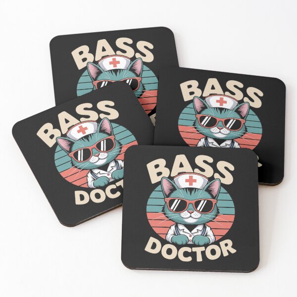 Artikelvorschau, EDM Rave Funny Bass Doctor Cat Electronic Music Raver entworfen und verkauft von FndPardaL.