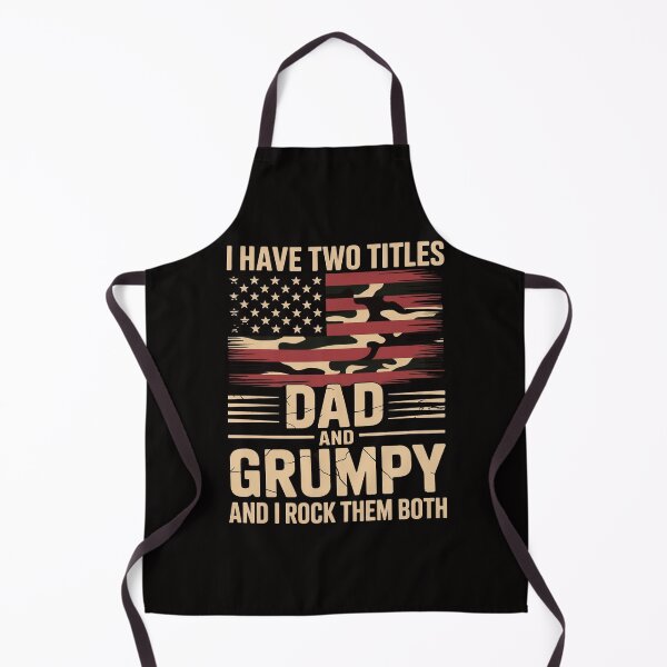 Item preview, I Have Two Titles Dad And Grumpy Father's Day Grandpa Grumpy designed and sold by margaridroso.