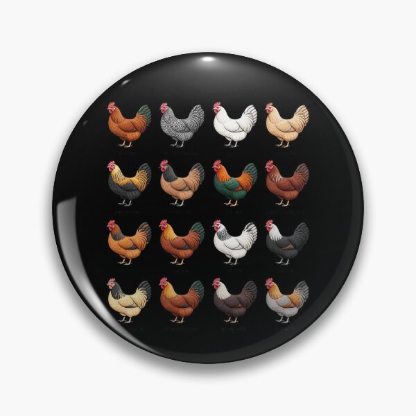 Item preview, Educational Chicken Types Farm Animal Chickens of The World designed and sold by FndPardaL.