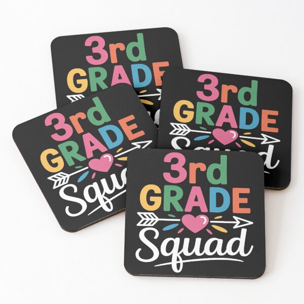 Item preview, 3rd Grade Squad Third Teacher Student Team Back To School designed and sold by Dolostope.