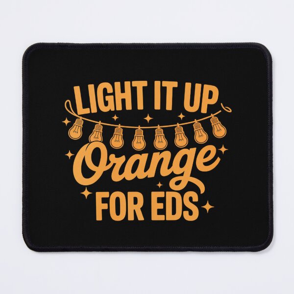 Item preview, Ehlers-Danlos Syndrome Warrior Light Its Up Orange for EDS designed and sold by FndPardaL.