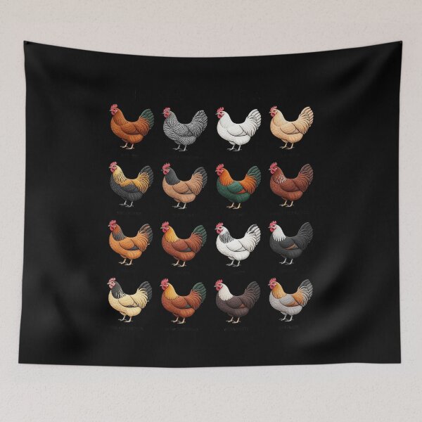 Item preview, Educational Chicken Types Farm Animal Chickens of The World designed and sold by FndPardaL.
