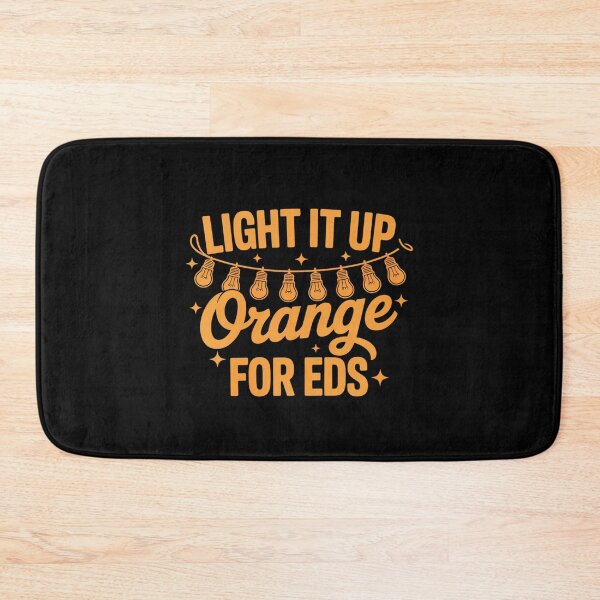 Item preview, Ehlers-Danlos Syndrome Warrior Light Its Up Orange for EDS designed and sold by FndPardaL.