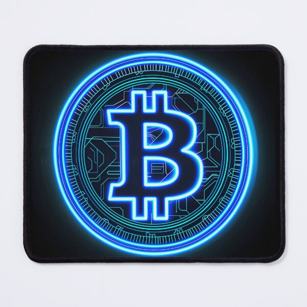 Item preview, Neon Noir Bitcoin – Cyberpunk style BTC Coin designed and sold by GlyphSmith.
