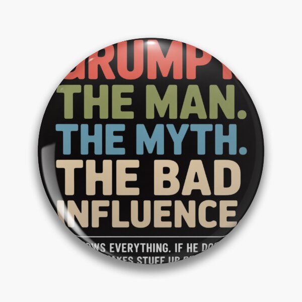 Item preview, Grumpy The Man The Myth The Bad Influence Grandpa designed and sold by margaridroso.