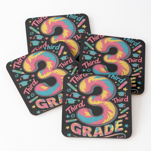 Item preview, 3rd Grade Typography Team Third Grade Teacher Back To School designed and sold by Dolostope.