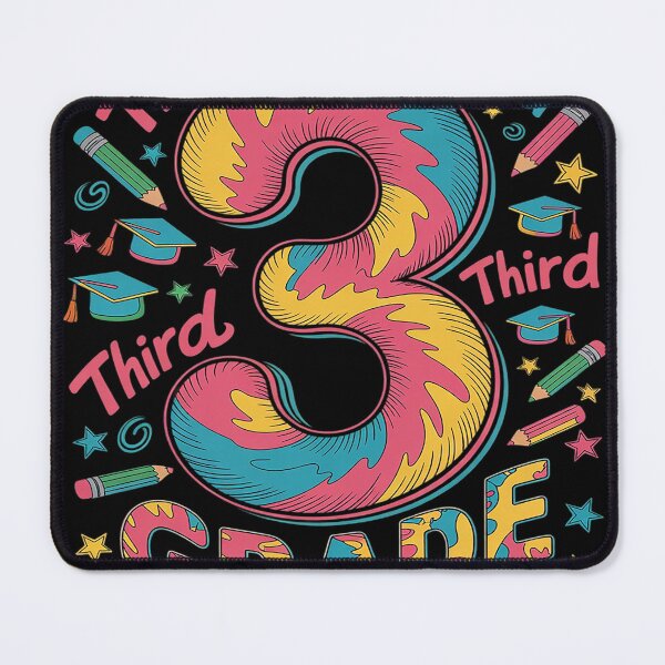Item preview, 3rd Grade Typography Team Third Grade Teacher Back To School designed and sold by Dolostope.