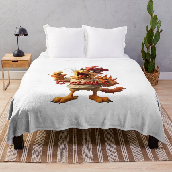 Item preview, C-CLAW-C Funny Hybrid Rooster Cat Mascot – Cute Cartoon Creature designed and sold by SoftyDesigns.