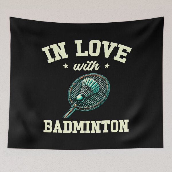 Artikelvorschau, Verliebt in den Badminton-Federball entworfen und verkauft von CandyceMillie.