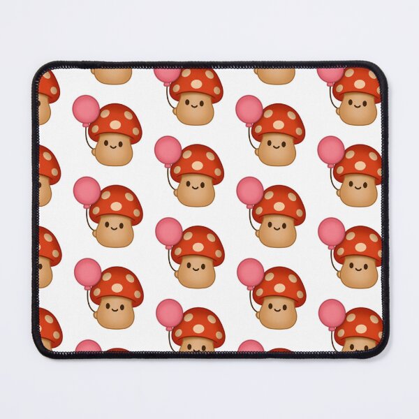 Item preview, Puffy Kawaii Mushroom with Balloon designed and sold by LollidotDesigns.
