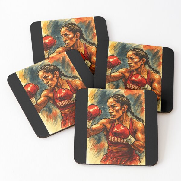 Item preview, Amanda Serrano - Female Champion Boxer designed and sold by Sarcastic designs.