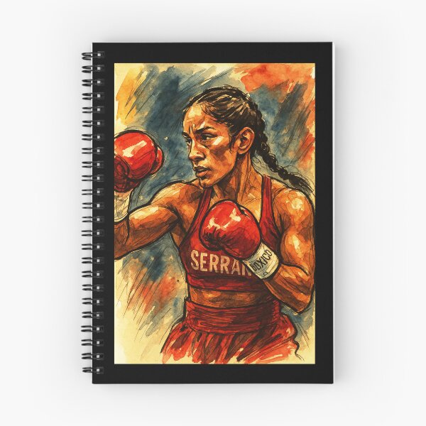 Item preview, Amanda Serrano - Female Champion Boxer designed and sold by Sarcastic designs.