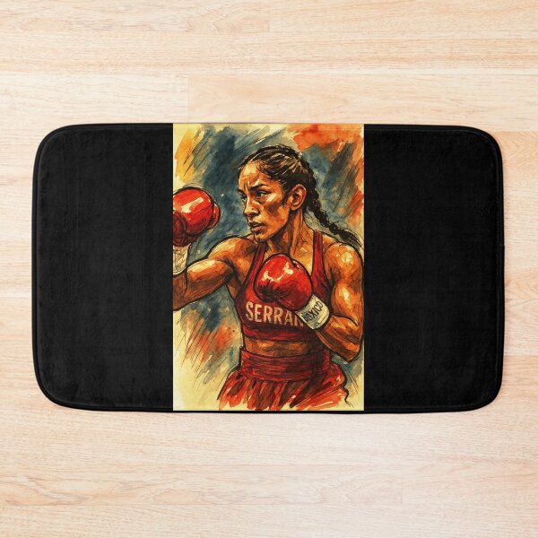 Item preview, Amanda Serrano - Female Champion Boxer designed and sold by Sarcastic designs.