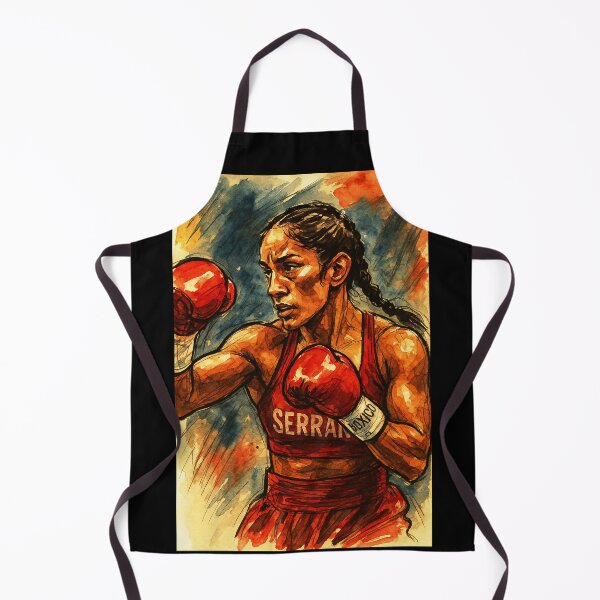 Item preview, Amanda Serrano - Female Champion Boxer designed and sold by Sarcastic designs.
