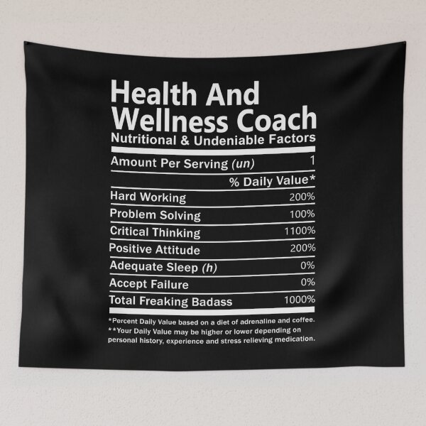 Item preview, Health And Wellness Coach designed and sold by liviawong435.