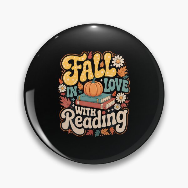 Item preview, Fall In Love With Reading Autumn Librarian Cute Book Lover designed and sold by MargieLauren.