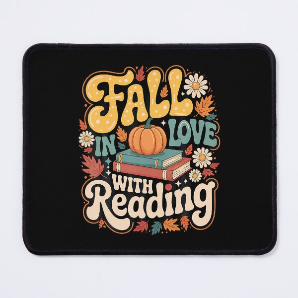 Item preview, Fall In Love With Reading Autumn Librarian Cute Book Lover designed and sold by MargieLauren.