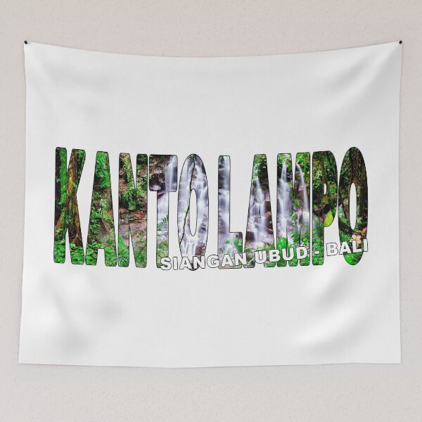 Item preview, KANTO LAMPO Siangan Ubud Bali - Cascading Epic Waterfall designed and sold by Adam Gormley.