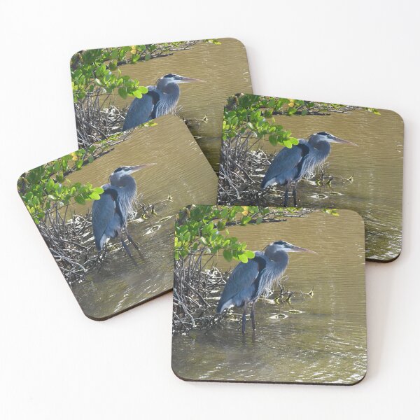 Item preview, Wading Great Blue Heron designed and sold by richardbryce.
