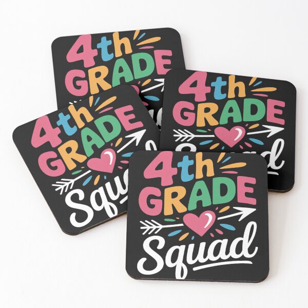 Item preview, 4th Grade Squad Fourth Teacher Student Team Back To School designed and sold by trinfhri.