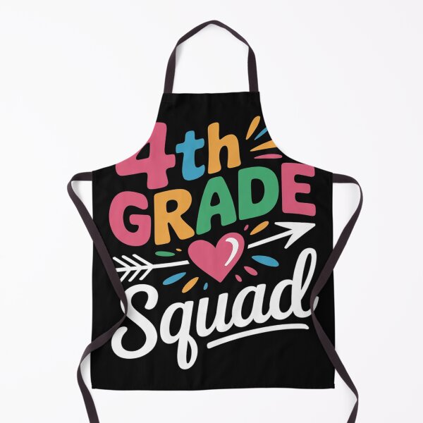 Item preview, 4th Grade Squad Fourth Teacher Student Team Back To School designed and sold by trinfhri.
