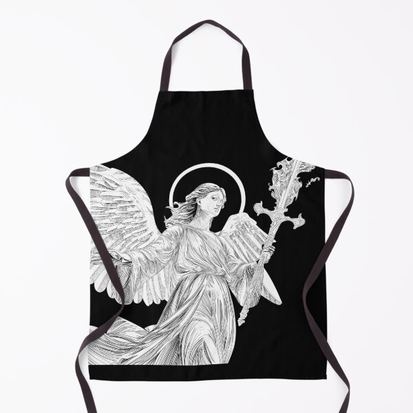 Item preview, Black and White Archangel Uriel designed and sold by MAG-The-Artist.