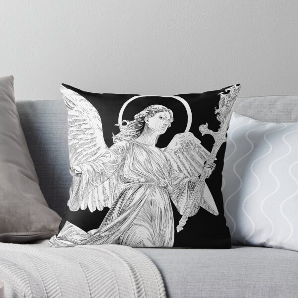 Item preview, Black and White Archangel Uriel designed and sold by MAG-The-Artist.