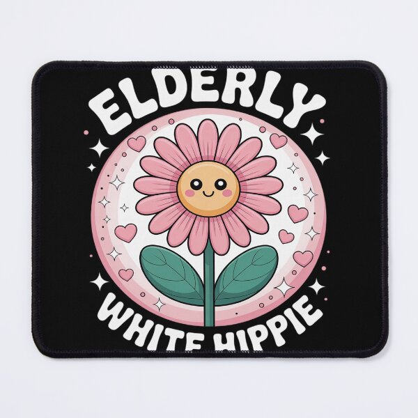 Item preview, Elderly White Hippie Saying Grandpa or Grandma designed and sold by Rotasiin.