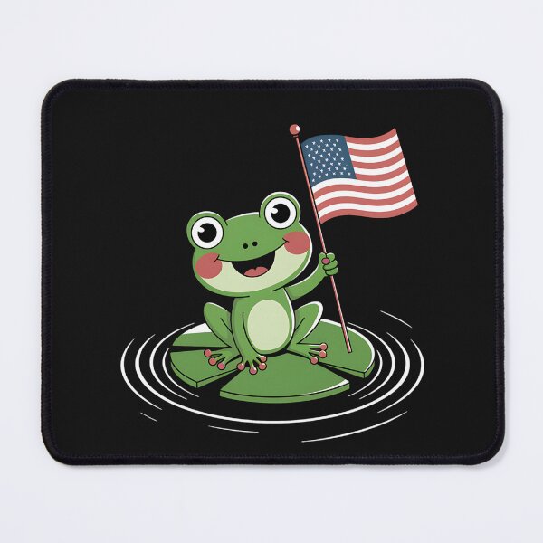 Item preview, 4th July Funny Frog American USA Flag Boys Girls Kids designed and sold by trinfhri.