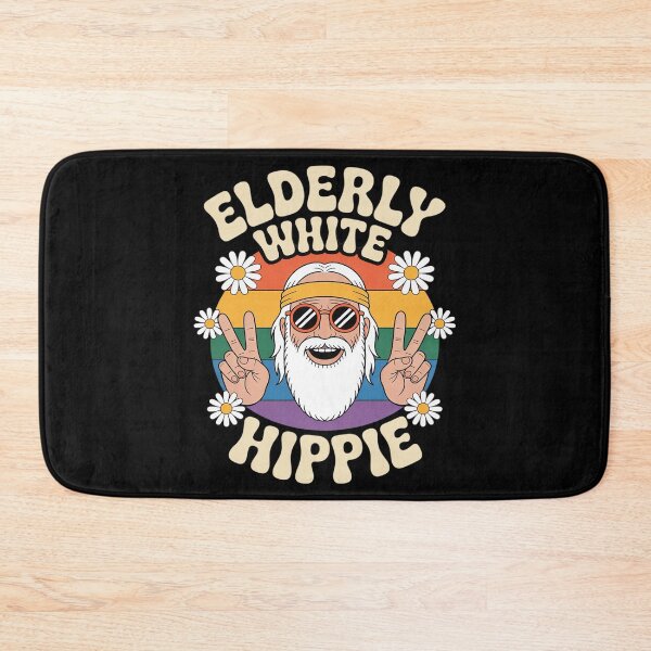 Item preview, Elderly White Hippie Trending Saying designed and sold by Rotasiin.