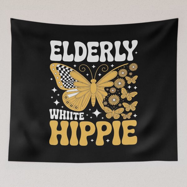 Item preview, Elderly White Hippie designed and sold by Rotasiin.