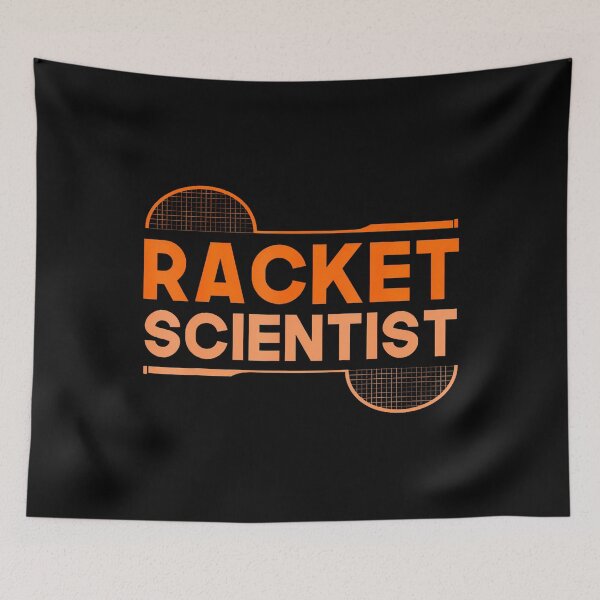 Item preview, Badminton Racket Scientist Shuttlecock designed and sold by RosaliaAmber.