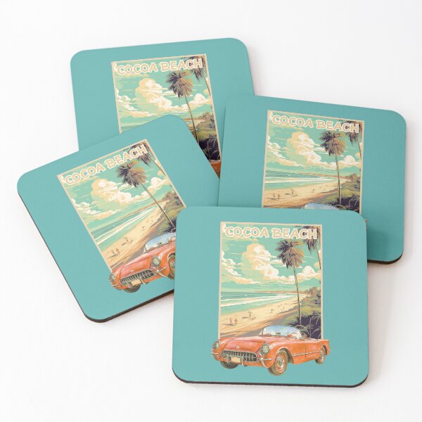 Item preview, CoCoa Beach, Florida, Vintage designed and sold by joztees.