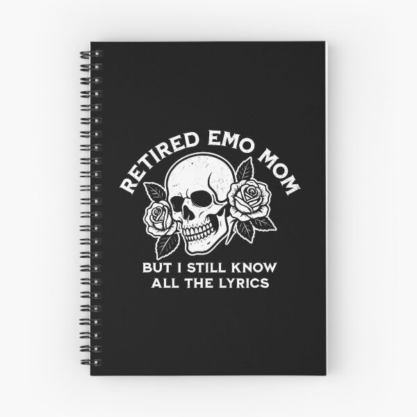 Item preview, Retired Emo Mom Nostalgic Millennial Alt Mom Skull And Rose designed and sold by JessicaMarque.