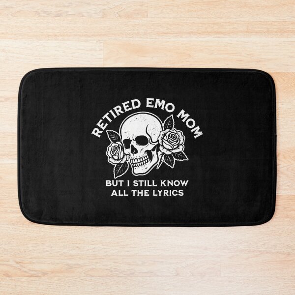 Item preview, Retired Emo Mom Nostalgic Millennial Alt Mom Skull And Rose designed and sold by JessicaMarque.