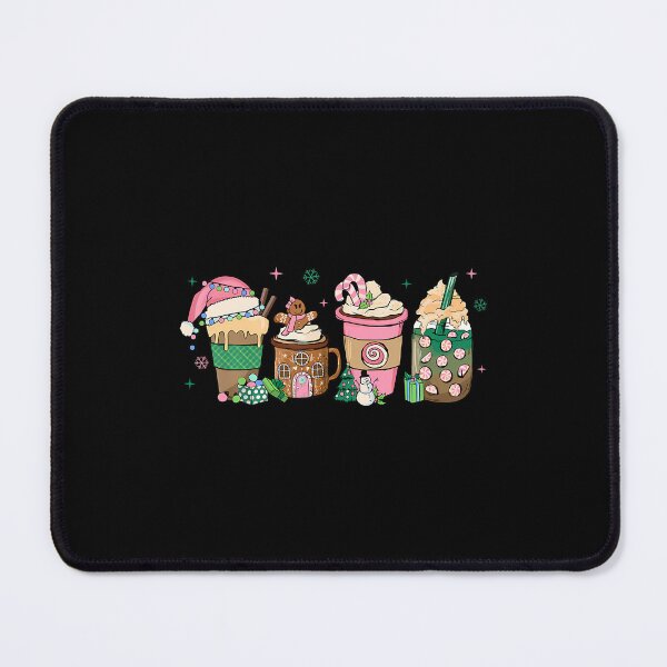 Item preview, Coffee Christmas Gingerbread Pink Women Latte Cozy Winter designed and sold by AndreaBonnie.