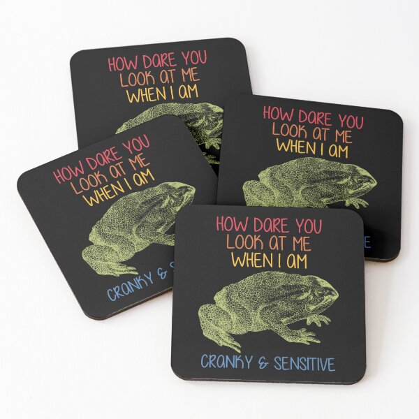 Item preview, How Dare You Look At Me When I Am Cranky  Sensitive designed and sold by EileenDeana.