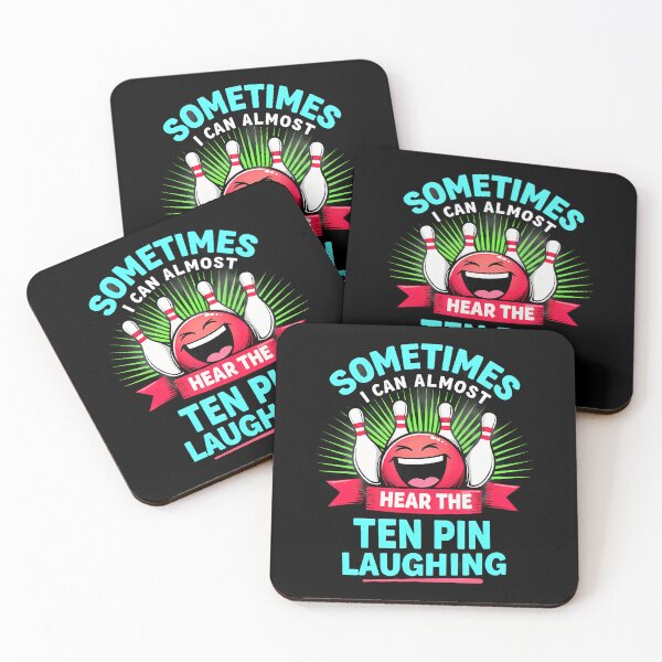 Item preview, Bowling Sometimes I Can Almost Hear The Ten Pin Laughing designed and sold by RosaliaAmber.