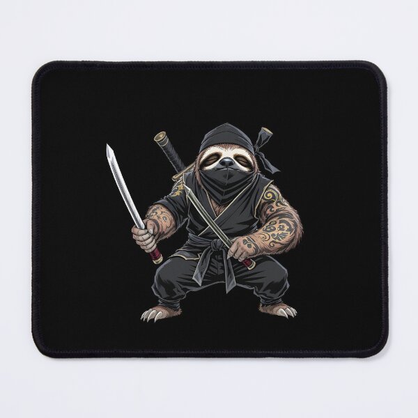 Item preview, Ninja Sloth | Slowest Warrior designed and sold by ColorSplash123.
