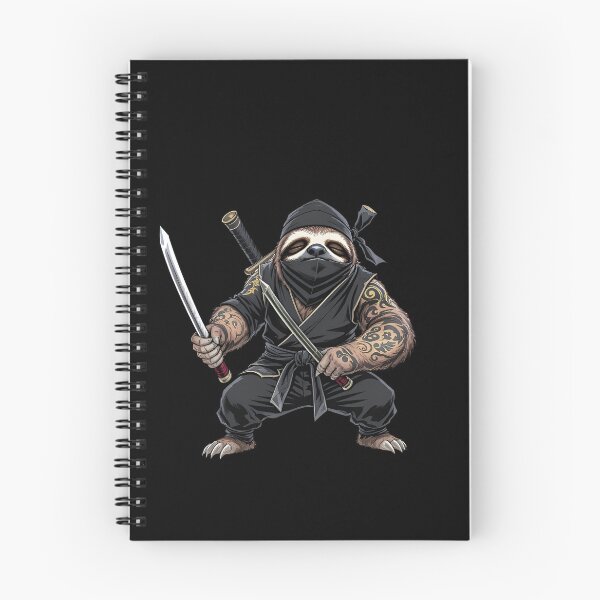 Item preview, Ninja Sloth | Slowest Warrior designed and sold by ColorSplash123.