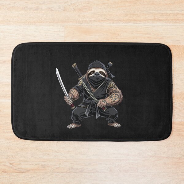 Item preview, Ninja Sloth | Slowest Warrior designed and sold by ColorSplash123.